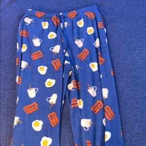 Blue Pajama Pants